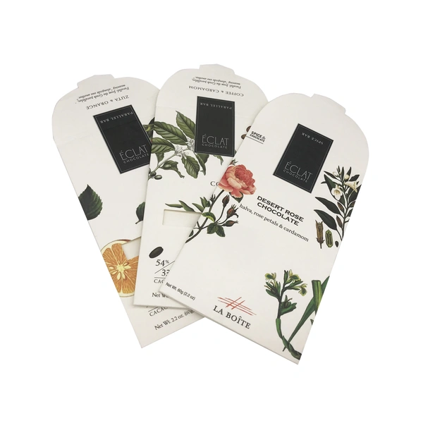 folding chocolate bar  box