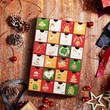 caja de calendario de adviento-caja de papel de regalo a medida-fábrica de porcelana