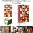caja de calendario de adviento-caja de papel de regalo a medida-fábrica de porcelana