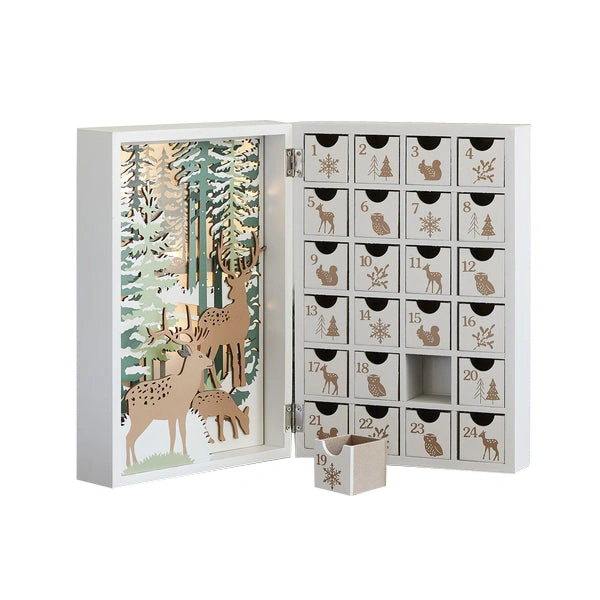 caja de calendario de adviento-fabricante de porcelana