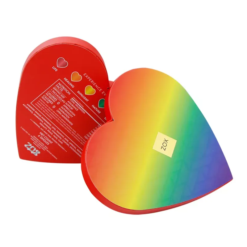 Heart Shape Rigid Box- Gift Box Factory | China