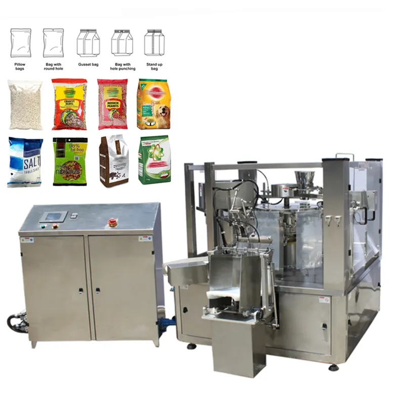 premade pouch filling sealing machine