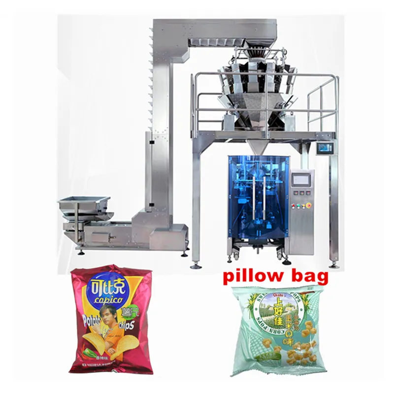 machine à emballer automatique de pesée de nourriture 