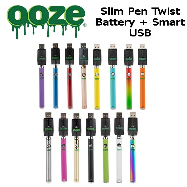 OOZE Slim Pen Twist Battery features a new preheat mode