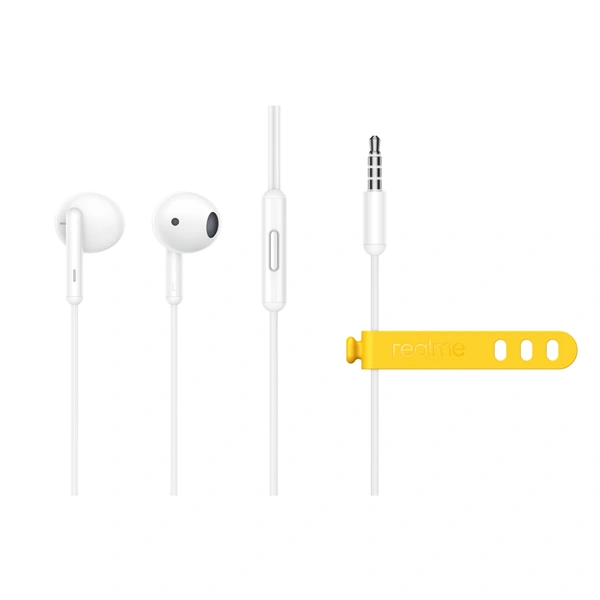 Realme buds classic with 14.2mm large driver comfortable half in-ear design earbuds 