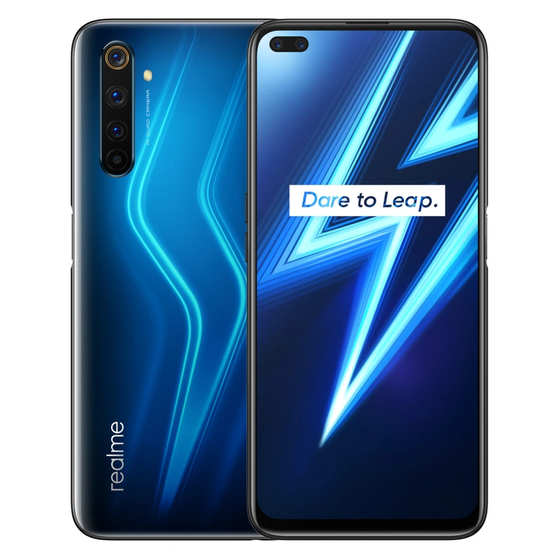 Realme Mobile Phone Realme 6 Pro with 6.6inch 90Hz Display 64MP Cam 8GB 128GB Snapdragon 720G Smartphone Cellphone