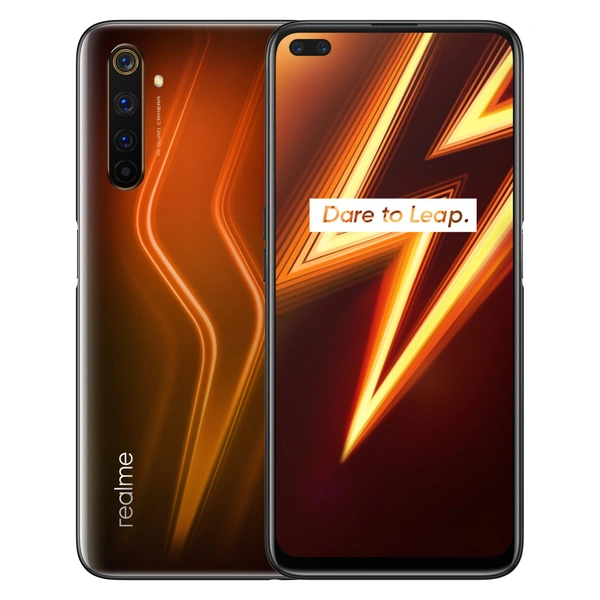 Realme Mobile Phone Realme 6 Pro with 6.6inch 90Hz Display 64MP Cam 8GB 128GB Snapdragon 720G Smartphone Cellphone