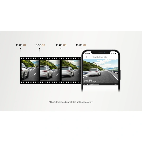 2021 70mai Dash Cam M300 Car DVR 1296P Night Vision Camera Recorder 