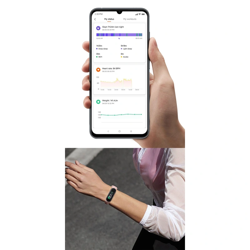 Xiaomi Mi Band with Dynamic Color Display