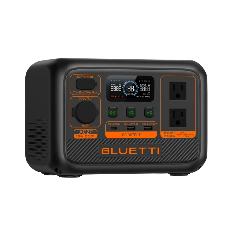 BLUETTI AC2P Portable Power Station | 300W 230.4Wh
