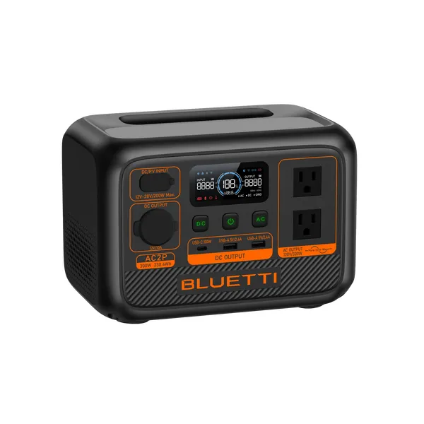 BLUETTI AC2P Portable Power Station | 300W 230.4Wh