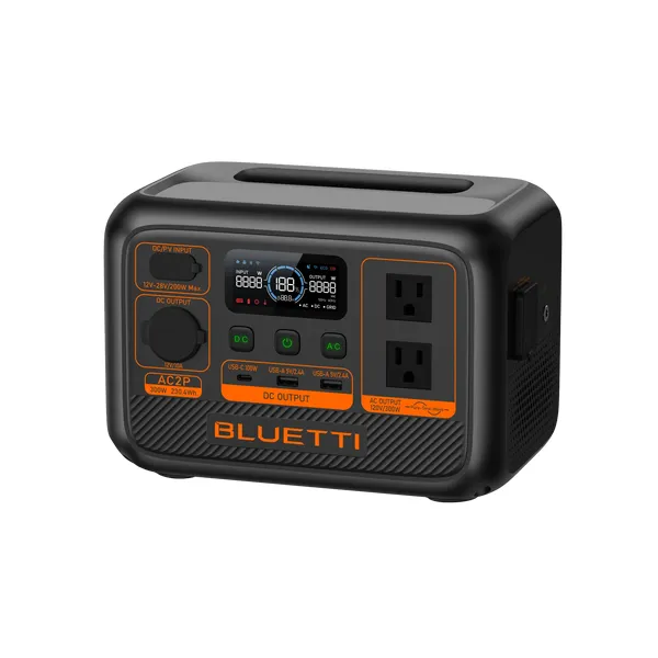 BLUETTI AC2P Portable Power Station | 300W 230.4Wh