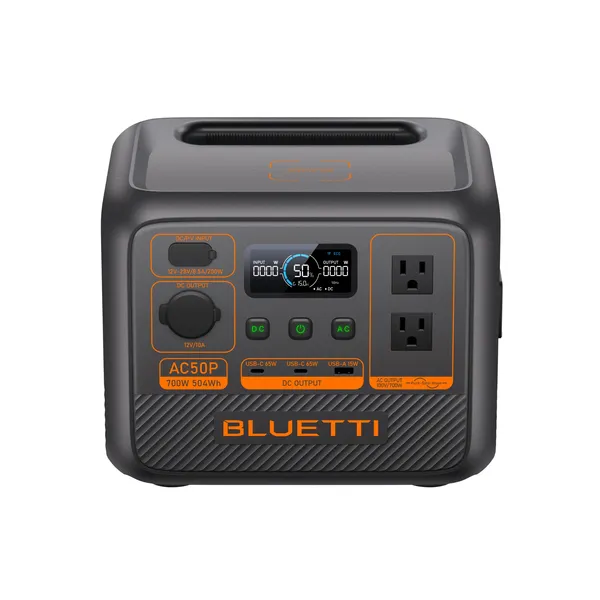 BLUETTI AC50P Portable Power Station | 700W 504Wh