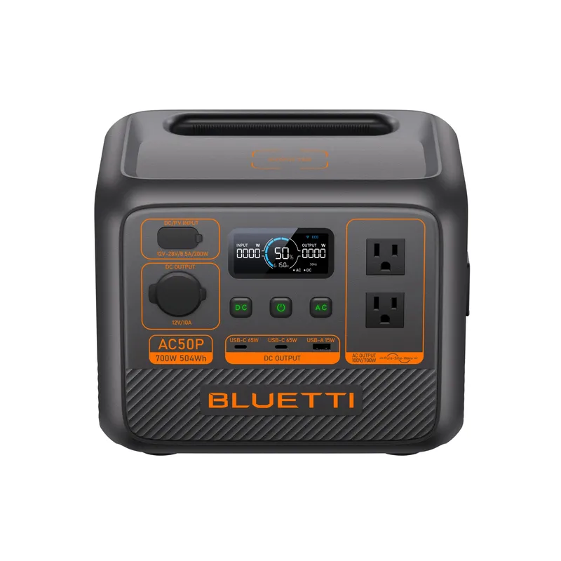 BLUETTI AC50P Portable Power Station | 700W 504Wh