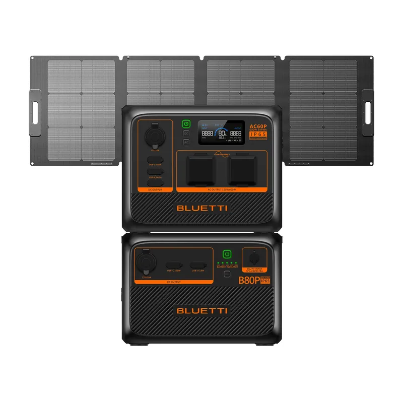 BLUETTI AC60P Portable Power Station | 600W 504Wh