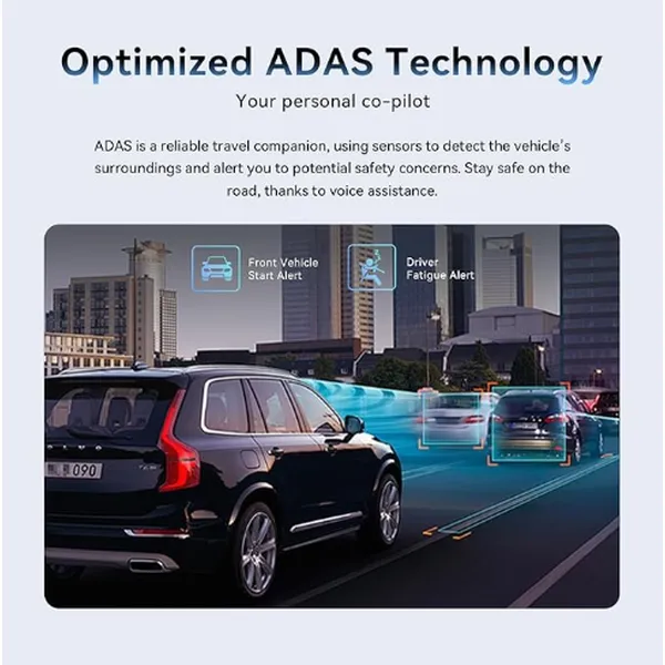 DDPAI MINI 2X: Wireless Rear Dash Cam with 2K Clarity & Streaming Media Rearview Mirror