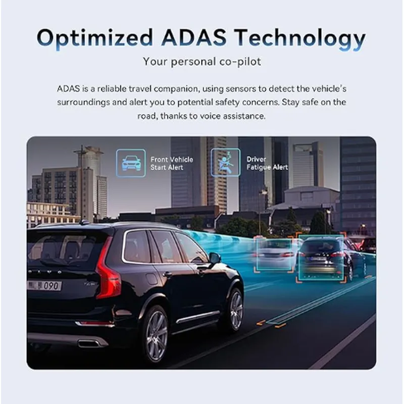 DDPAI MINI 2X: Wireless Rear Dash Cam with 2K Clarity & Streaming Media Rearview Mirror