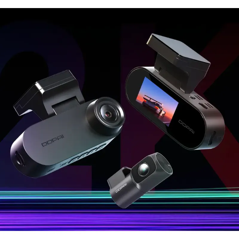 DDPAI N2 Dual: 2K Front & Rear Dash Cam with Night Vision, Wireless Connectivity & Parking Surveillance