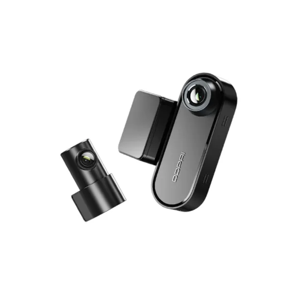 DDPAI N5 Dual: 4K Front & Interior Dash Cam with NightVIS Technology, Super Capacitor, All-Weather Reliability, 24H Parking Surveillance & GPS Tracking
