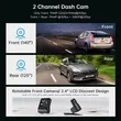 DDPAI Z40 Dual Dash Cam | 3K Front + 1080P Rear Dual Recording, GPS Tracking & Super Night Vision for Car Safety