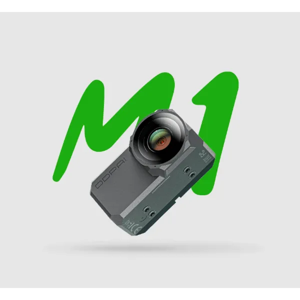 DDPAI Ranger M1 Motorcycle Dash Cam | 3K Dual Recording, IP67 Waterproof & AI Motion Effects for All-Weather Riding Security