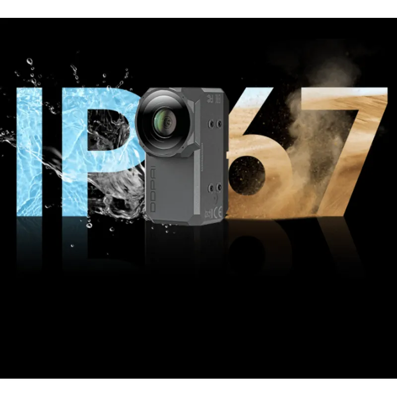 DDPAI Ranger M1 Motorcycle Dash Cam | 3K Dual Recording, IP67 Waterproof & AI Motion Effects for All-Weather Riding Security