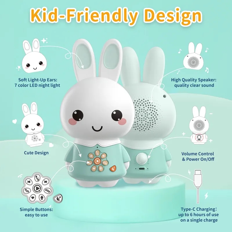 alilo Honey Bunny G6 Pro Story & Music Player