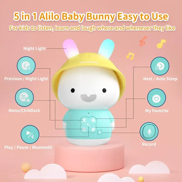 ALILO G9S+ - AI-Driven Early Learning Companion | Smart Story Machine with Multilingual Support & Parental Voice Customization