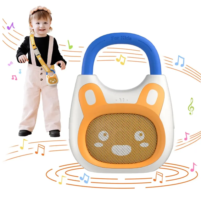 ALILO K1 - Portable Newborn Story Machine | Adjustable Strap Design for On-the-Go Early Learning (0 Year+)