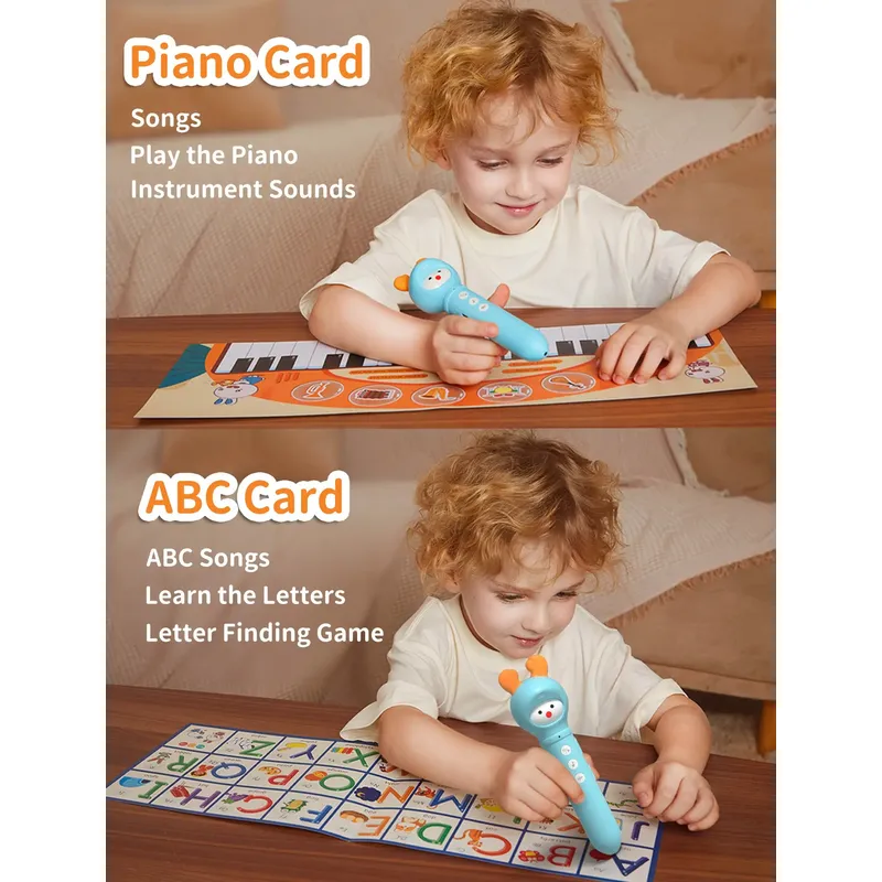 ALILO D3C - Portable Interactive Learning Pen | Multisensory Early Education Toy for Kids (0-6 Years) with 100+ Activities & Audio Enrichment