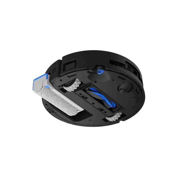 DEEBOT T80 OMNI BLACK: AI-Powered Robotic Vacuum with Hot Water Washing & All-in-One Station