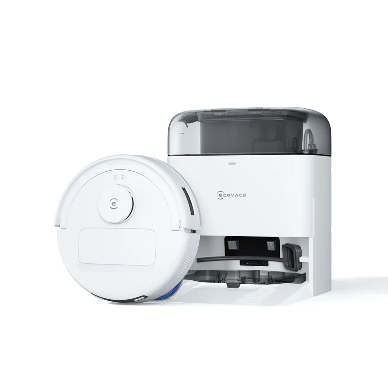 DEEBOT mini Black: World's Smallest All-in-One Robotic Vacuum for Tiny Homes & Lofts