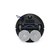 DEEBOT T30C BLACK: AI Laser Navigation Robotic Vacuum with 11000Pa Suction & All-in-One Station