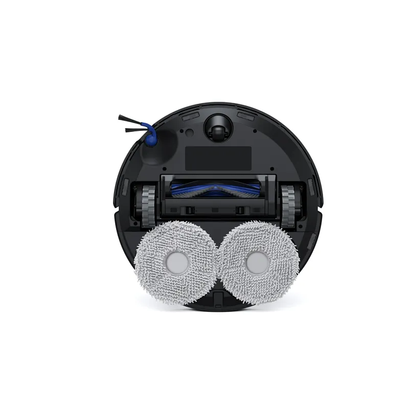 DEEBOT T30C BLACK: AI Laser Navigation Robotic Vacuum with 11000Pa Suction & All-in-One Station