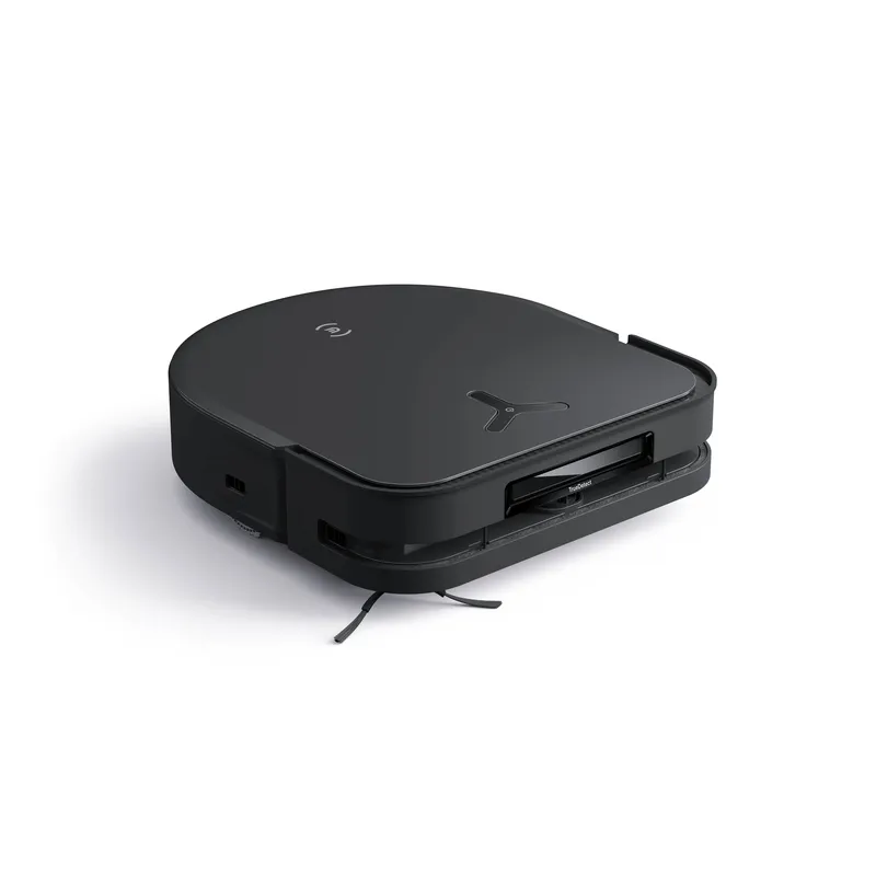 DEEBOT X5 OMNI BLACK: AI Laser Navigation Robotic Vacuum with 12800Pa Suction & Hot Water Mopping