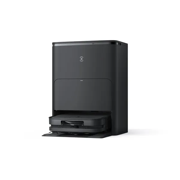 DEEBOT X5 OMNI BLACK: AI Laser Navigation Robotic Vacuum with 12800Pa Suction & Hot Water Mopping