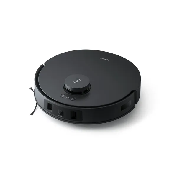 DEEBOT T30 OMNI BLACK: AI Laser Navigation Robotic Vacuum with 11000Pa Suction & All-in-One Station
