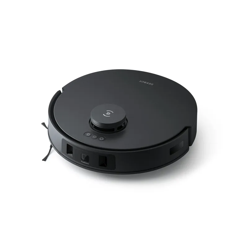 DEEBOT T30 OMNI BLACK: AI Laser Navigation Robotic Vacuum with 11000Pa Suction & All-in-One Station