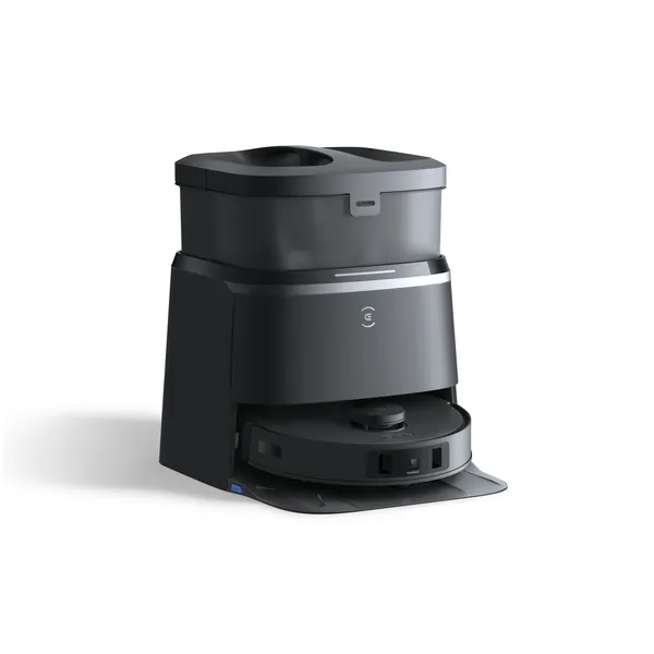 DEEBOT T30 OMNI BLACK: AI Laser Navigation Robotic Vacuum with 11000Pa Suction & All-in-One Station