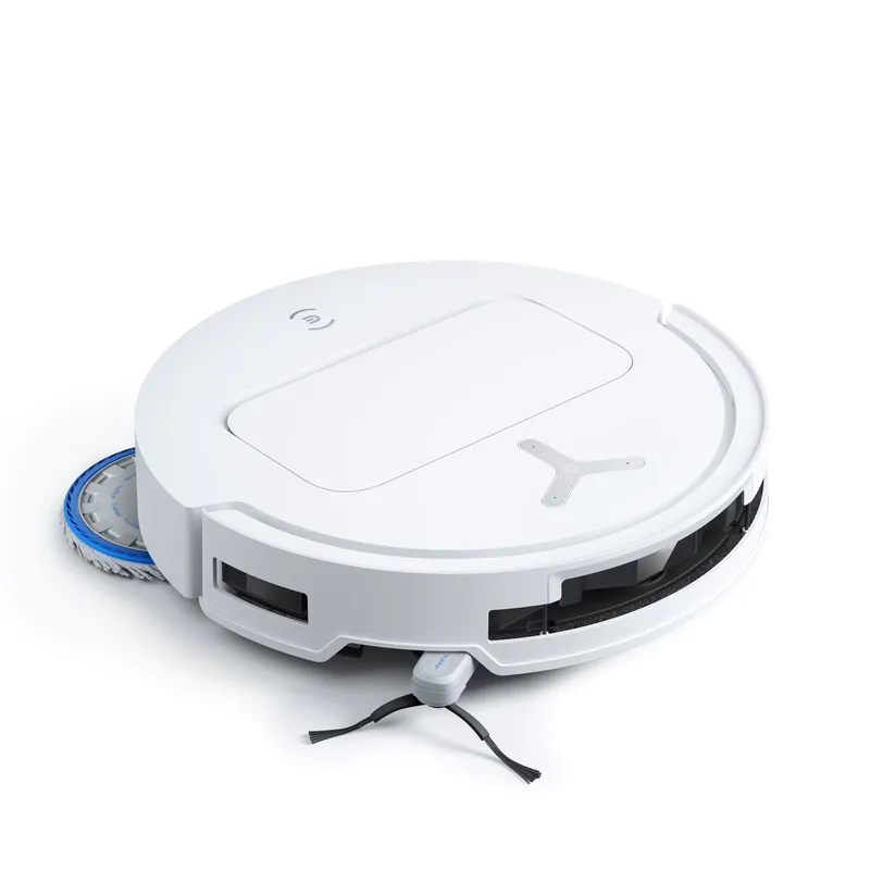 DEEBOT T50 PRO OMNI White: World's Thinnest Robotic Vacuum with Auto Water Tank & All-in-One Station