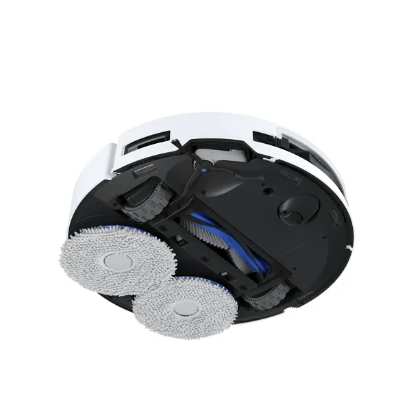 DEEBOT T50 PRO OMNI White: World's Thinnest Robotic Vacuum with Auto Water Tank & All-in-One Station