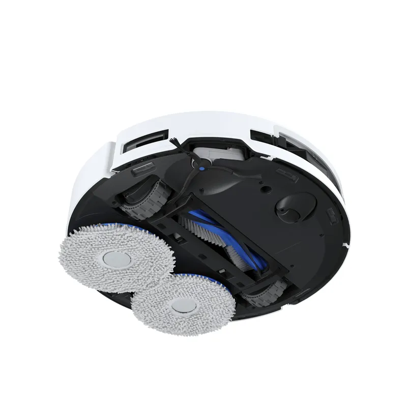 DEEBOT T50 PRO OMNI White: World's Thinnest Robotic Vacuum with Auto Water Tank & All-in-One Station