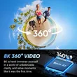 Insta360 X4: The Ultimate 8K 360° Action Camera for Creators | AI-Powered, Waterproof, and Ultra Stable