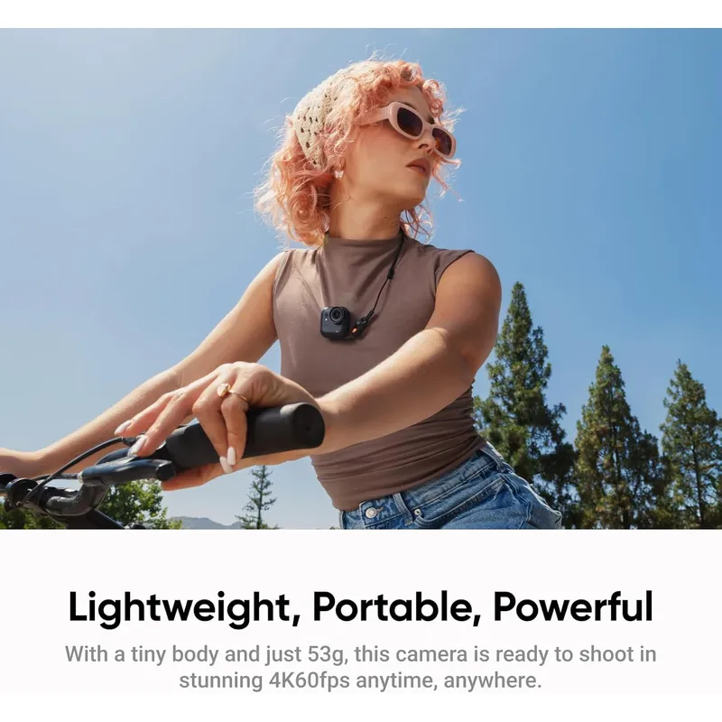 Insta360 GO Ultra: World’s Lightest Pocket Camera with 1/1.28” Sensor, 4K 60fps & AI Magic | First-Person View Made Effortless