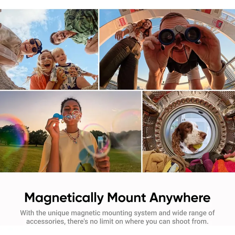 Insta360 GO Ultra: World’s Lightest Pocket Camera with 1/1.28” Sensor, 4K 60fps & AI Magic | First-Person View Made Effortless