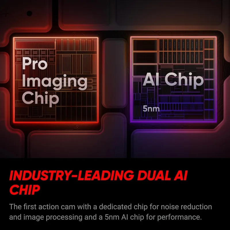 Insta360 Ace Pro 2: 8K Action Camera with AI Dual Chip & Leica Lens - Waterproof 4K60fps HDR Video, FlowState Stability