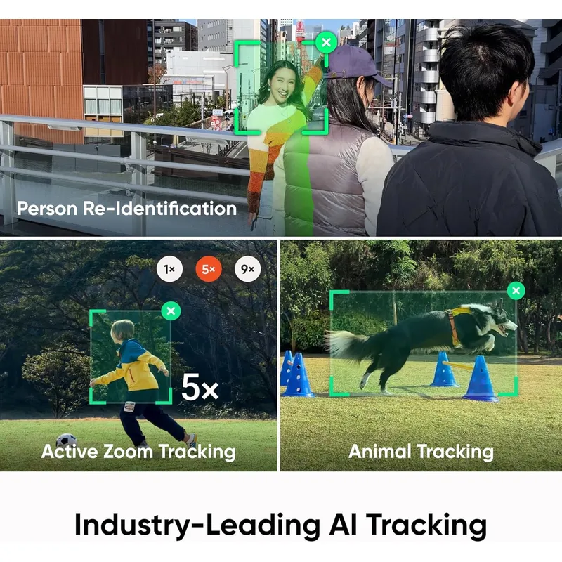 Insta360 Flow 2: AI-Powered Vlog Companion with Dynamic Zoom Tracking & 3-Axis Stability