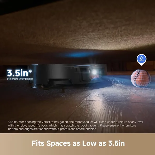 Dreame X50 Ultra: Bionic Mechanical Foot Tech for 6cm Barrier Crossing