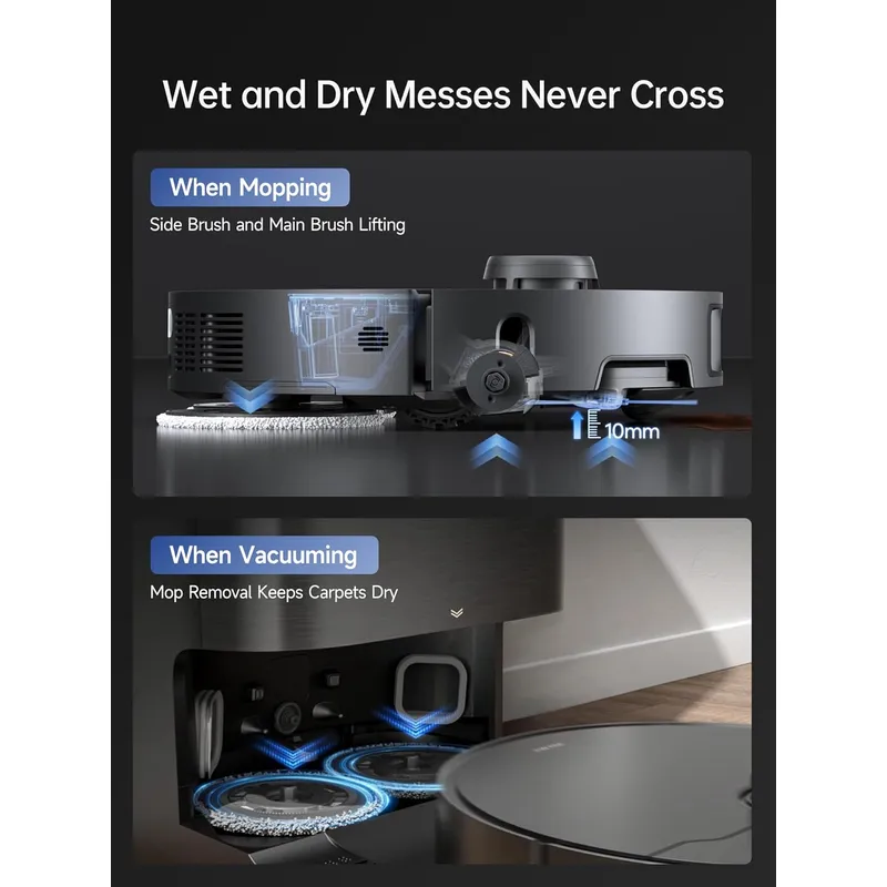 Dreame X40 Ultra: Self-Lowering Lidar & Bionic Dual Arms for Zero Dead Corners