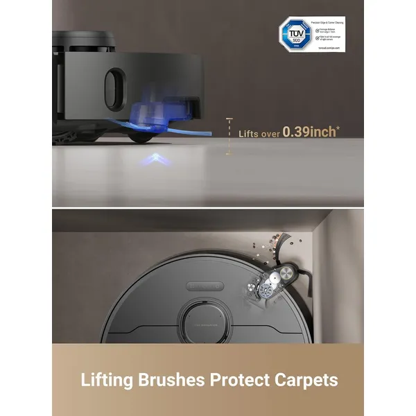 Dreame X40 Master: Dual Mop System & AI Obstacle Avoidance for All Floor Types